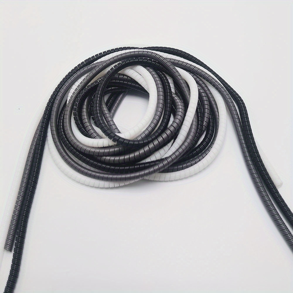 Organizador de cables de 5 metros, bobina de velcro, soporte ideal para  organizar y proteger auriculares, ratones, cargadores USB de iPhone,  Samsung, Xiaomi, Huawei