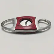 1pc double edged color wood shell stainless steel cigar cutter perfect for smoking accessories details 5