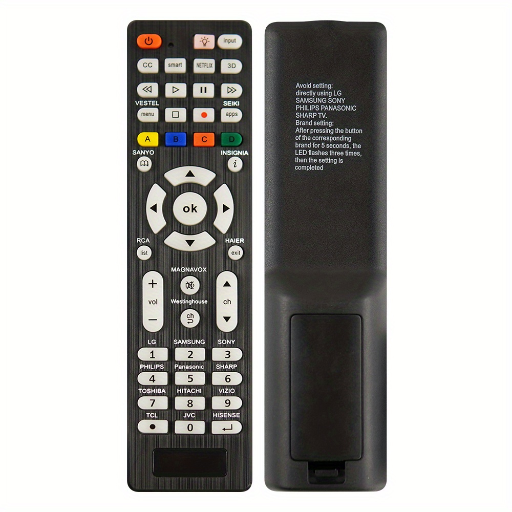 Télécommande tv universelle compatible philips panasonic lg sony samsung