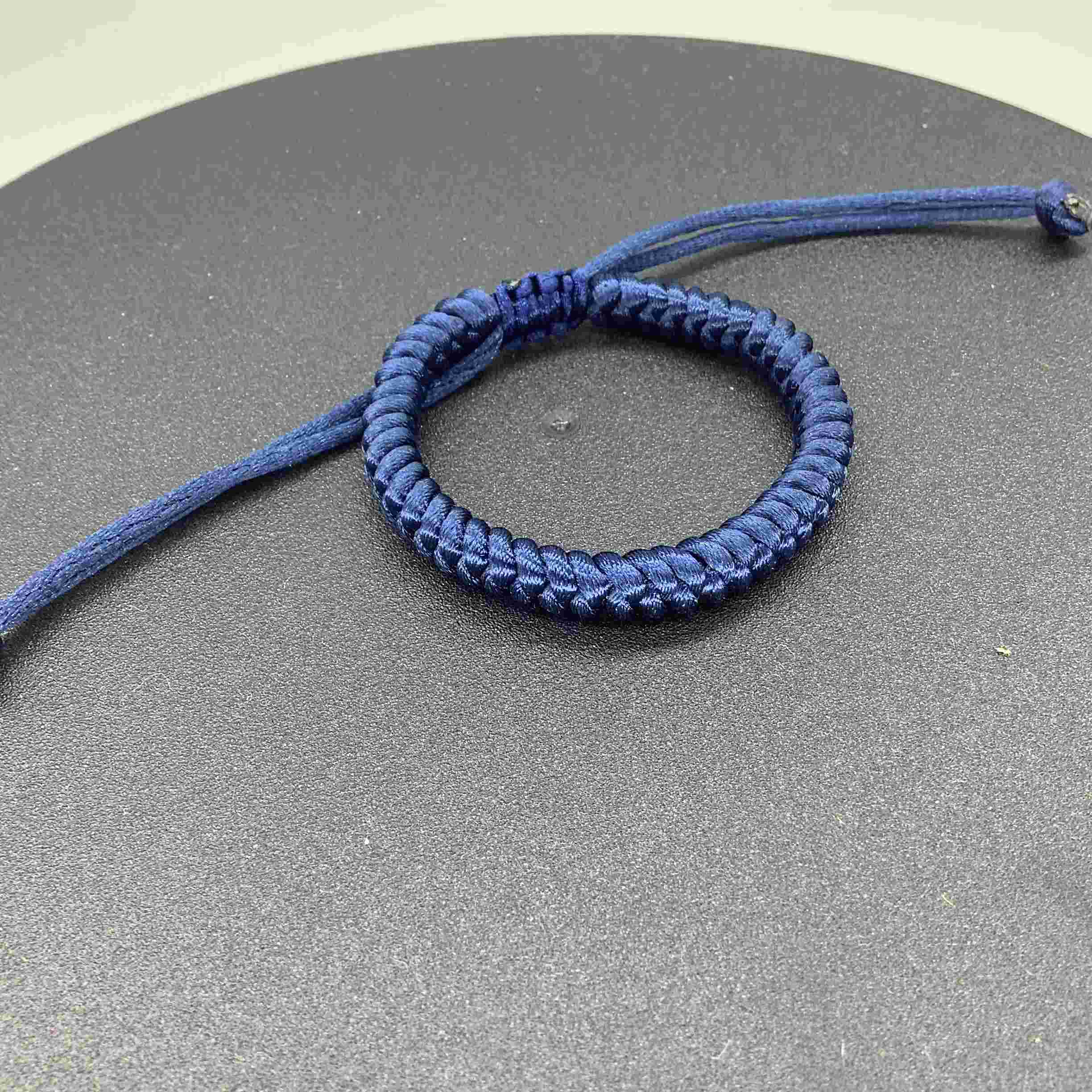 Navy Blue String Bracelet