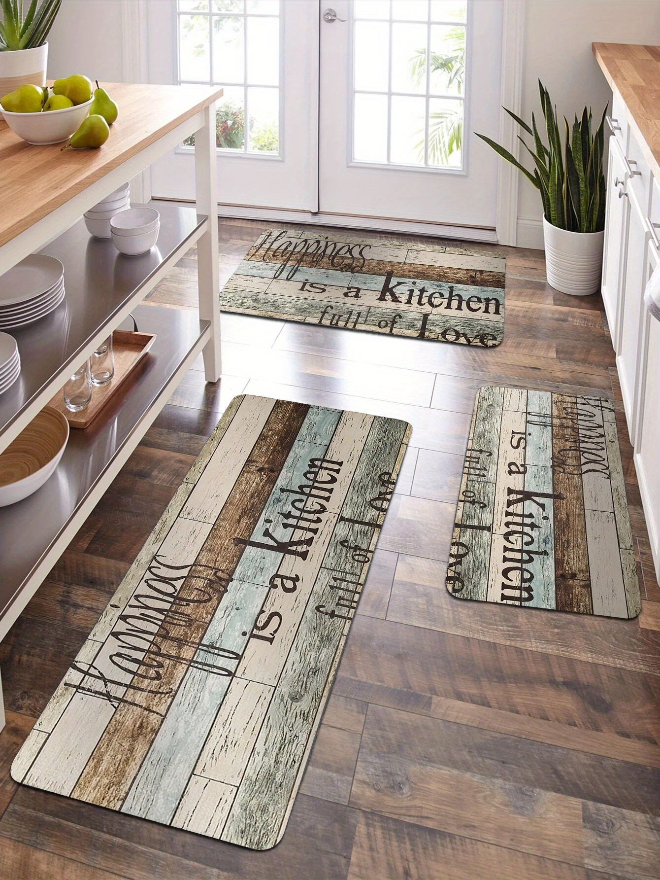 Non-slip, Waterproof, And Dirt-resistant Kitchen Floor Mat - Machine  Washable And Perfect For Living Room, Laundry, And Bathroom - Enhance Room  Decor And Protect Floors - Temu