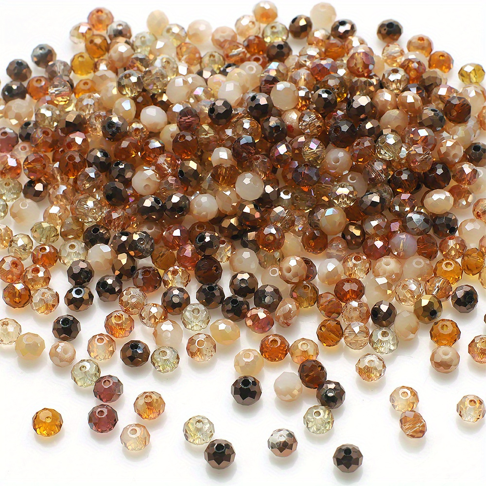 Acheter Perles plates coupées en verre plaqué couleur, 2mm, 185 pièces, pour  la fabrication de bijoux, bracelet et collier à faire soi-même