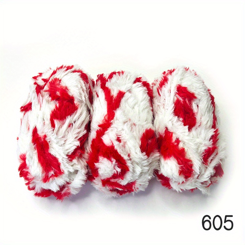 Lion Brand Yarn Fun Fur Stripes Copacabana Eyelash Yarn AT599 Lot of 4 -   Canada