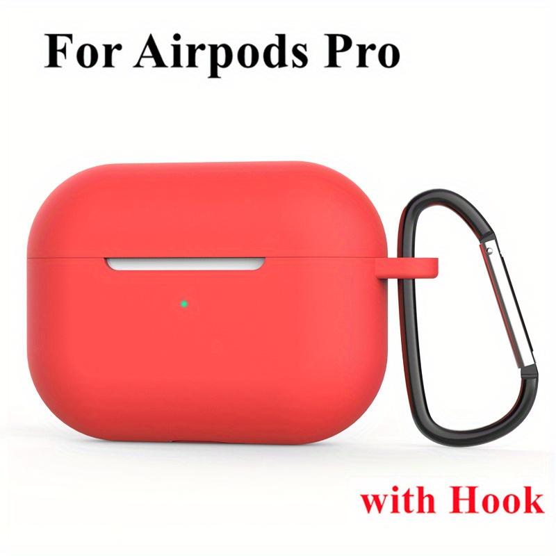 Silicone case with hook for AirPods 3