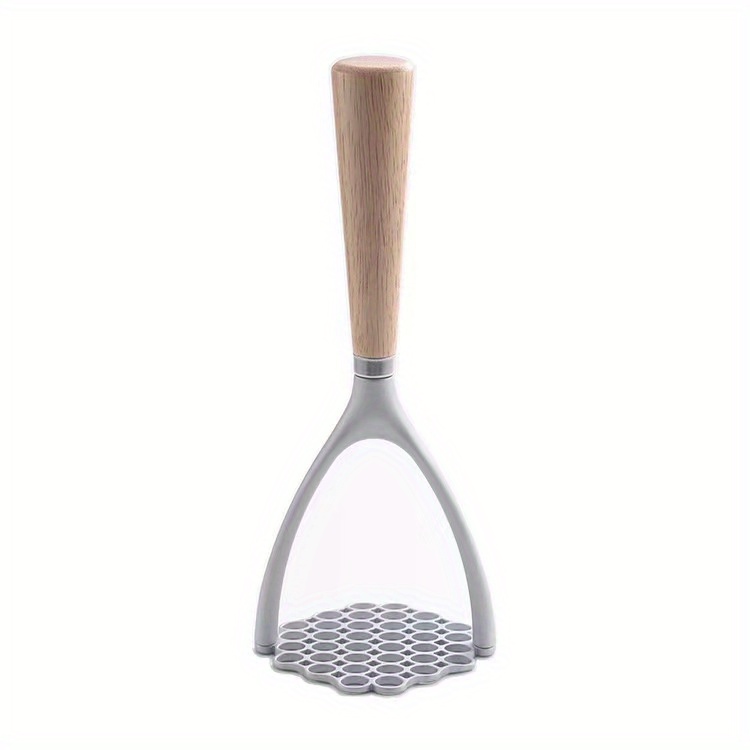 popular   aluminum alloy potato masher with wooden handle   kitchen tool for smooth   pumpkins   details 3