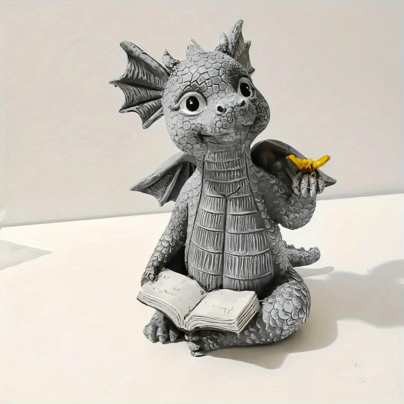 絵画 the baby dragon for peace Satomi M cute_floral_baby_japanese_drag