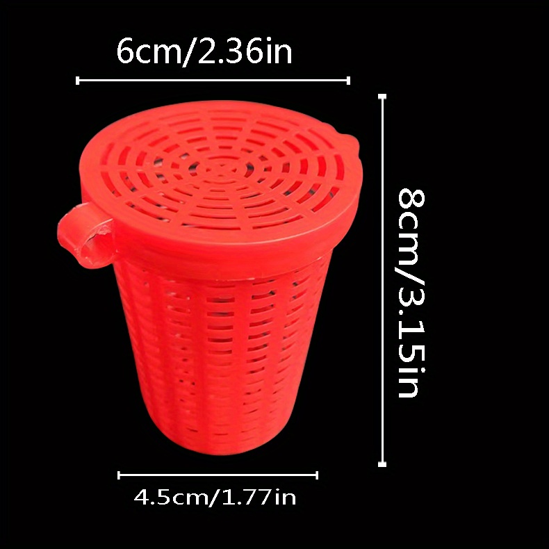 1pc Special Bait Box: Reusable Earthworm Cage Cup for Crab & Shrimp,  Fishing Tackle Accessories