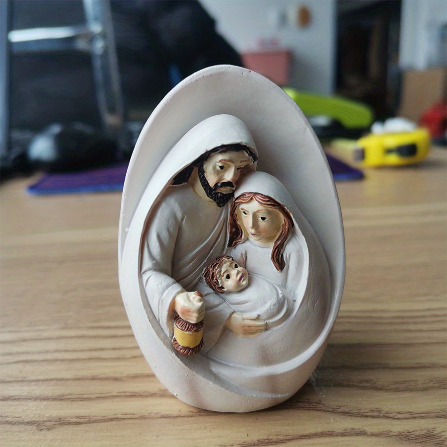 Figurine de Jésus-Christ de Sainte Famille intensifie l'enfant