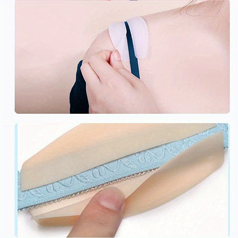 Invisible Anti-Slip Shoulder Pads Removable Bra Straps Cushion