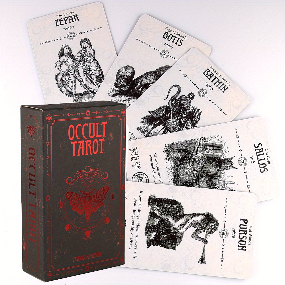 Unlock Future Nightmare Christ Mas Divination Tarot Card Temu United Kingdom