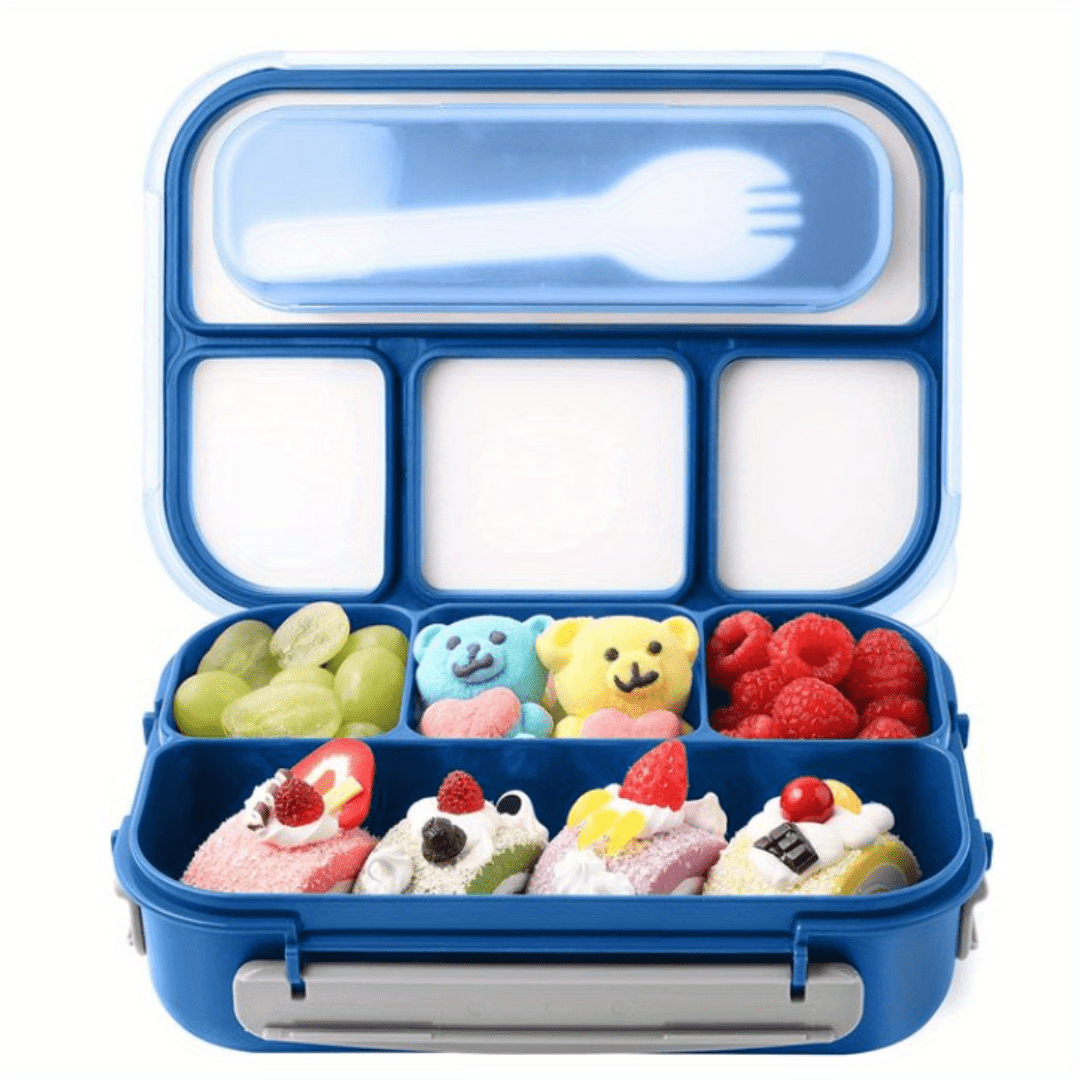 Insulated Lunch Box With 4 Compartments - Perfect For Teens