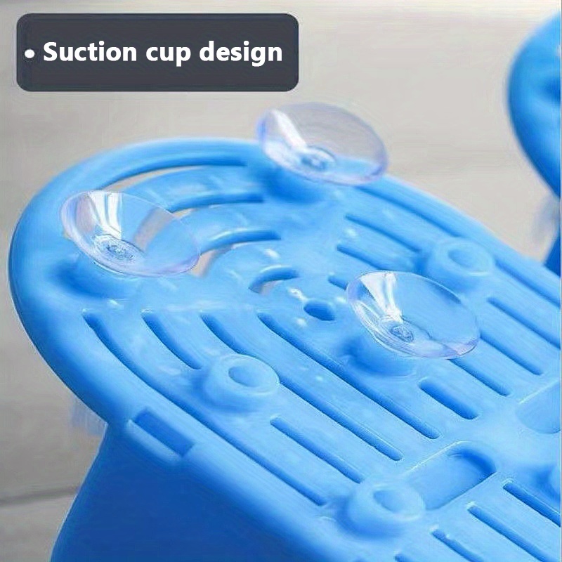 Foot Washing Brush Blue and Black