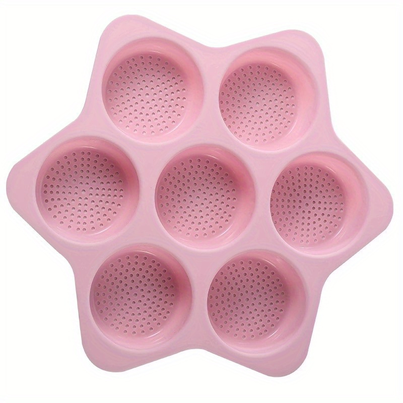 Hamburger Bun Pan, 7 Cavities Muffin Pan, Silicone Baking Cake Pan, For Egg  Sandwich, Cornbread, Layer Cake, Baking Tools, Kitchen Gadgets, Kitchen  Accessories, Home Kitchen Items - Temu