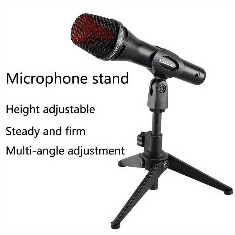 Support de microphone réglable en hauteur/poids léger Mic Stand/l
