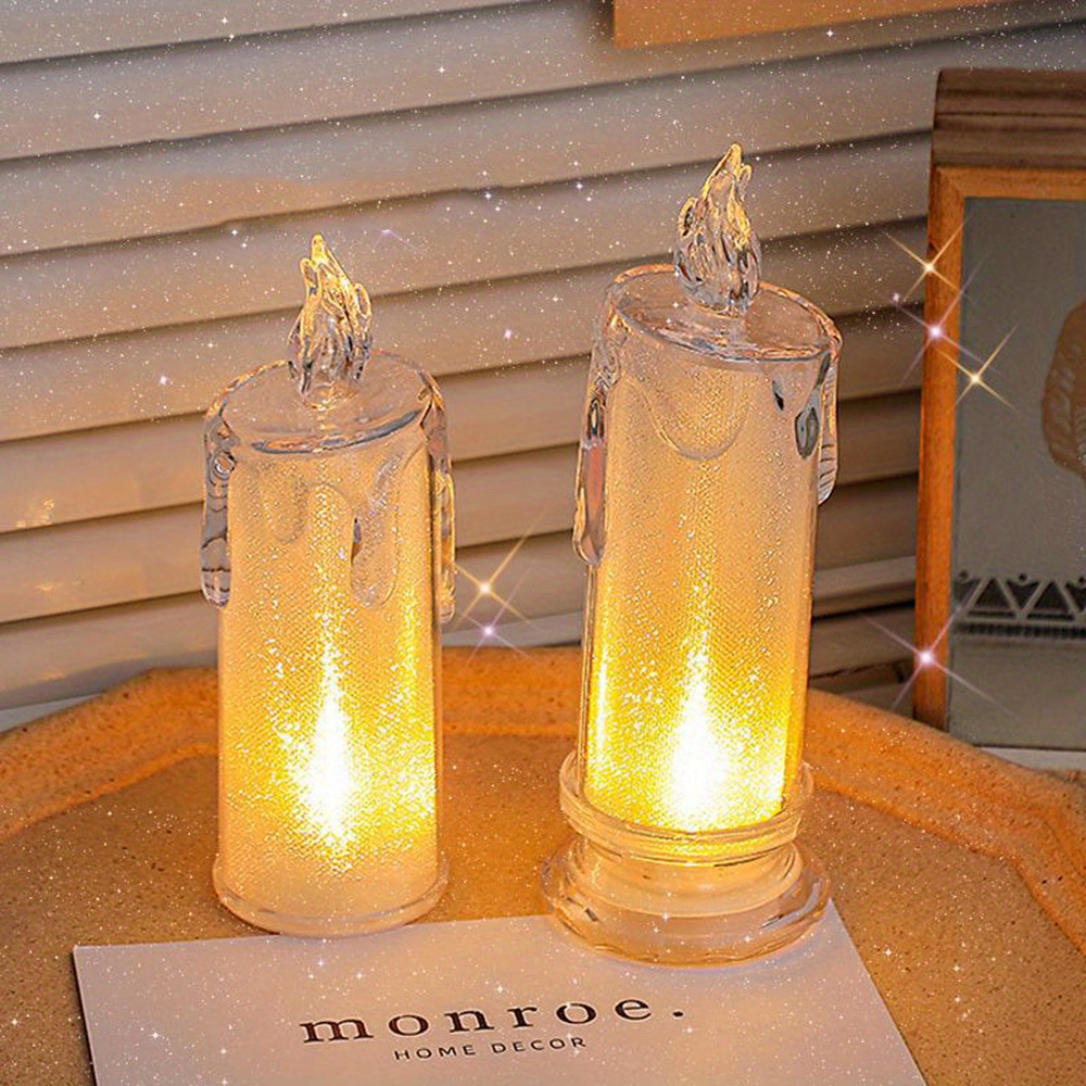 Flameless Candle Light Battery Operated Candles Led Candles Temu