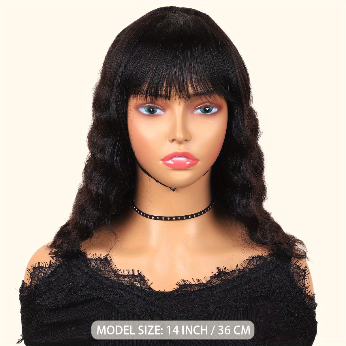 Human bob hotsell wigs black