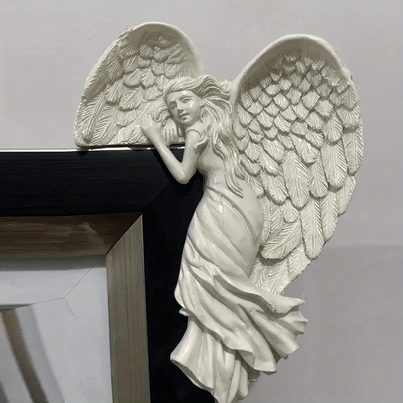 LTS FAFA Résine Ange Figurine Ange Statue Décoration de Bureau