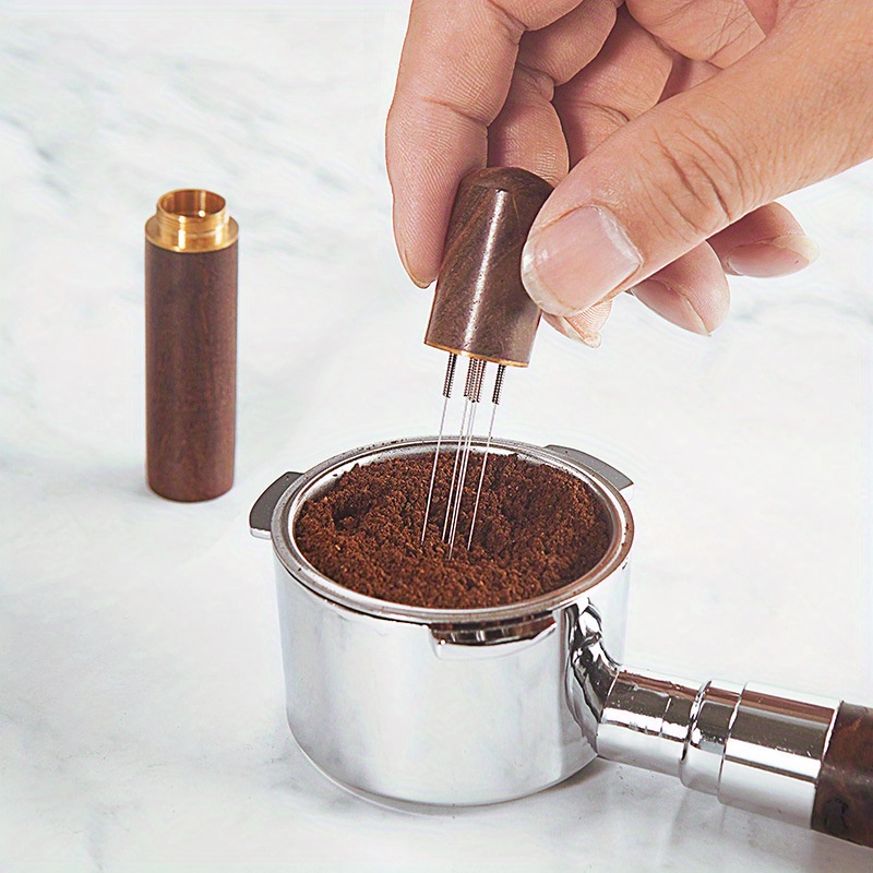 OUNONA Coffee Stirrer Espresso Powder Tool Hand Distributor Needle Barista  Stirring Tamper Whisks Mixer Wdt Accessories Leveler