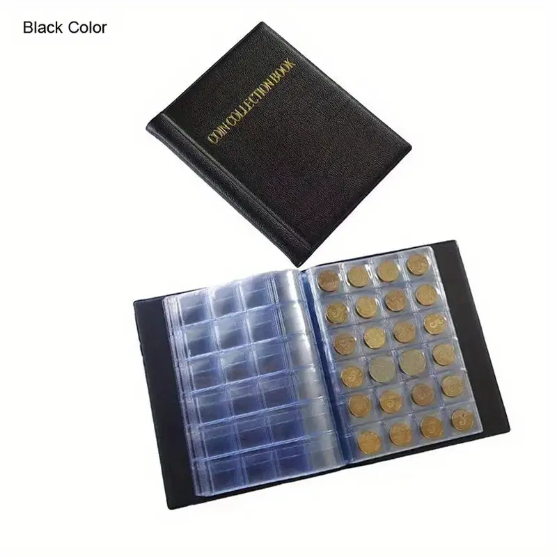 Coin Stamp Collection Book Badge Sticker Protective Cover - Temu
