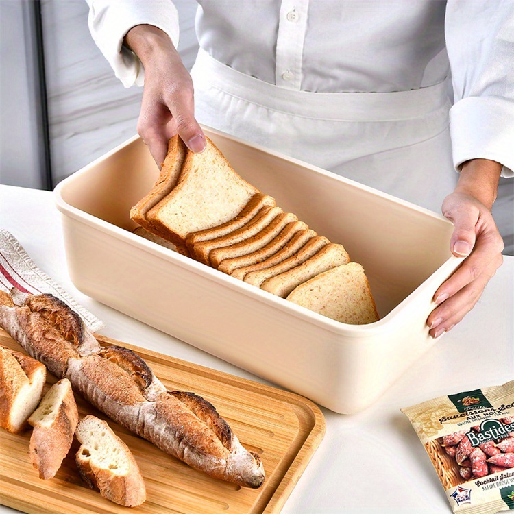 Vintage Metal Bread Bin Kitchen Food Storage Box Loaf Cake Container with  Lid | eBay