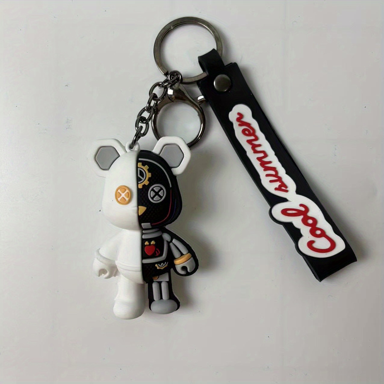 Cute Basketball Bear Keychain, Car Key Ring Keychain, Kawaii Purse