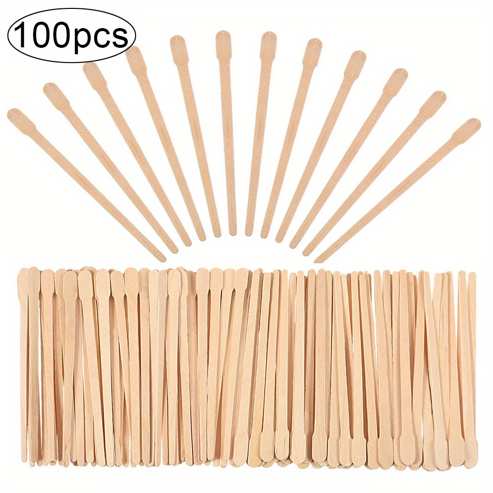 Multipurpose Wooden Wax Stick, Facial Application, Arm Bikini Wax  Applicator, Small Wax Spatula, Wooden Stirring Stick, Body Hair Removal  Craft Sticks - Temu Bahrain