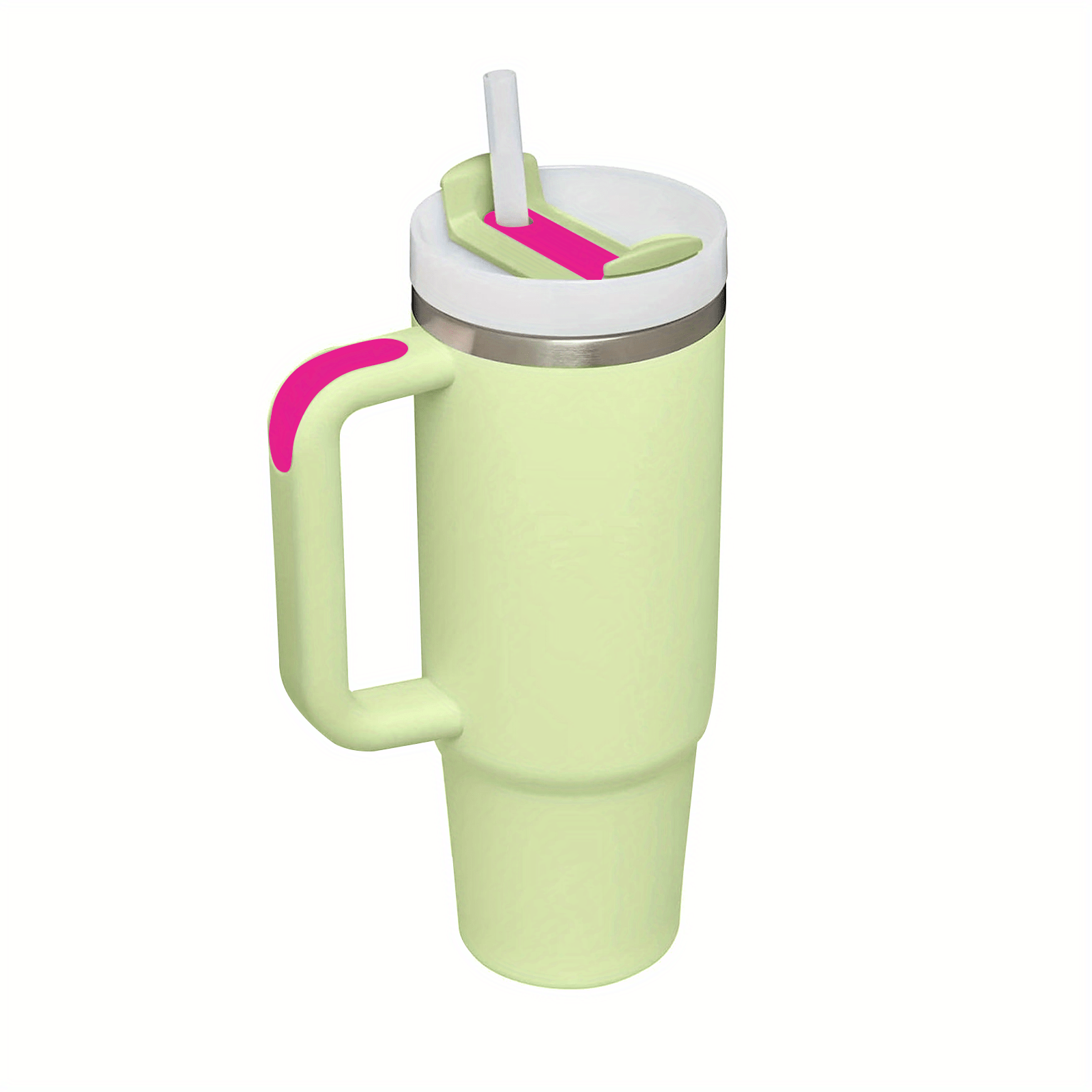 40 oz Insulated Water Bottle with Straw, Dishwasher Safe BPA-Free