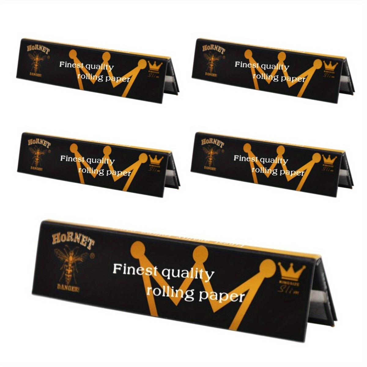  Smoking Cigarette Rolling Paper Slim Gold King Size 1