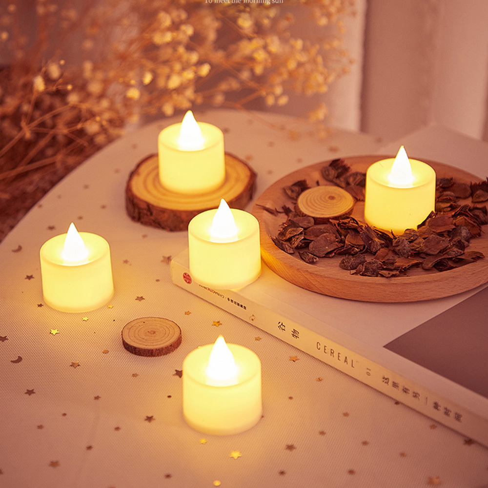 Bougies LED sans flamme dorée Décoration Fête de mariage 3D Bougies  chauffe-plat LED flamme réelle - Chine Décoration de maison, fournitures de  fête
