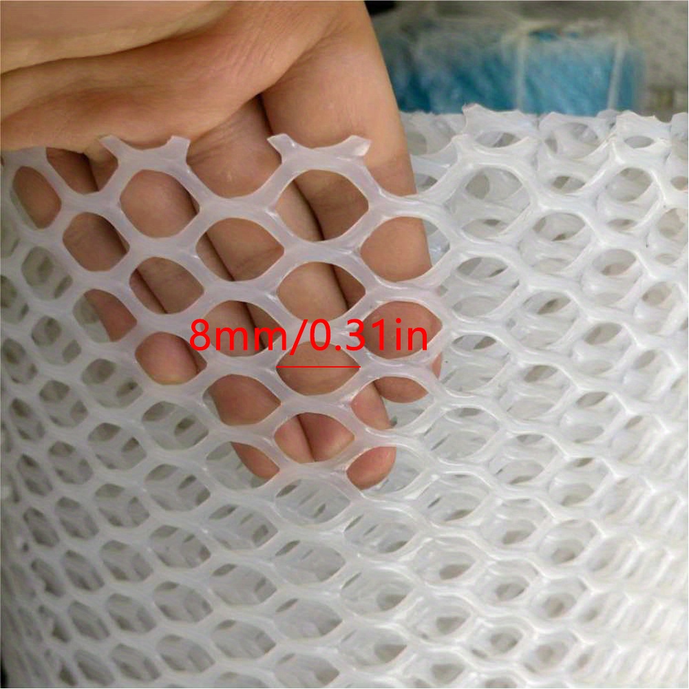 Plastic Chicken Wire Mesh Plastic Fencing Roll Garden - Temu