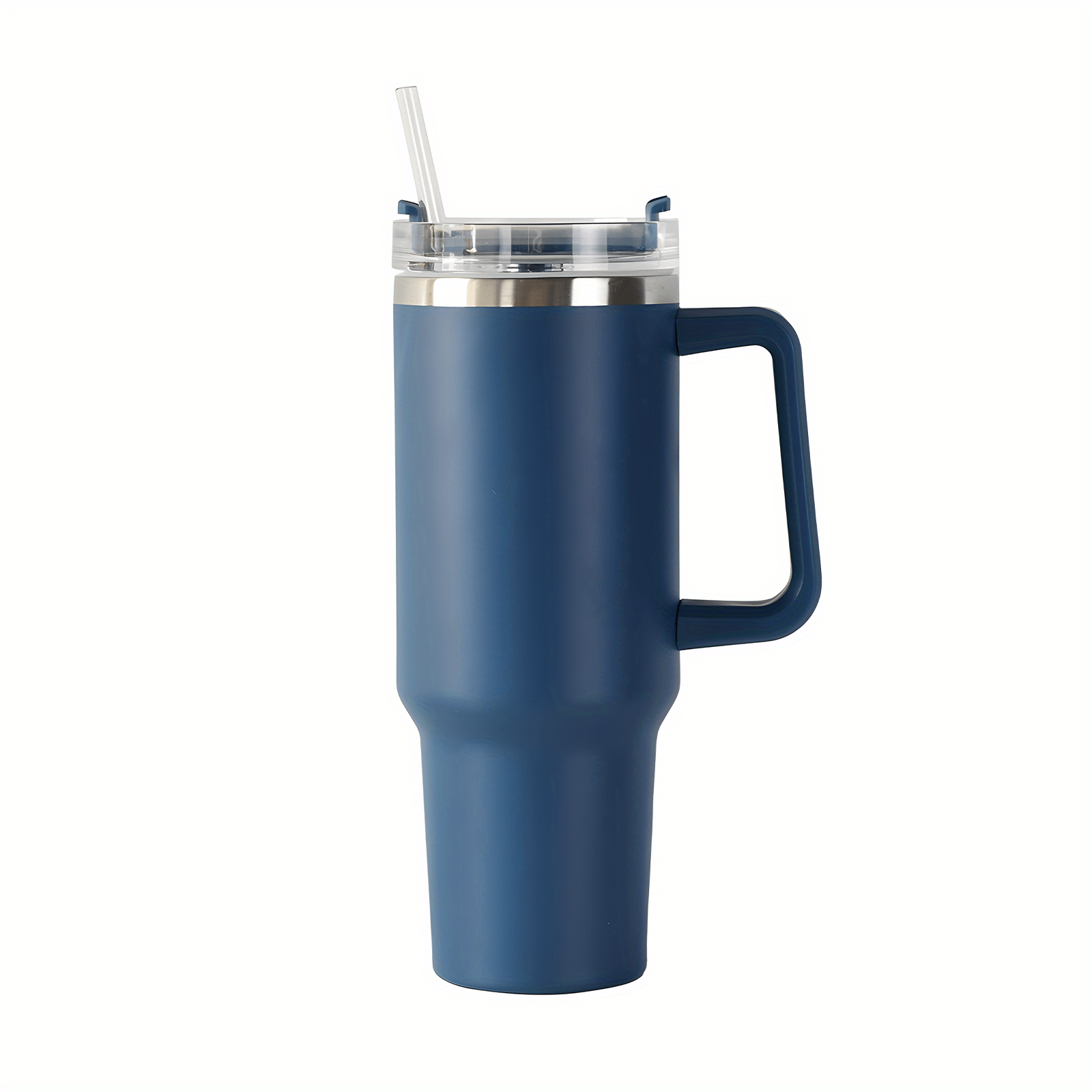 Gemful Insulated Tumbler With Handle, Straw & Lid - Keep Your