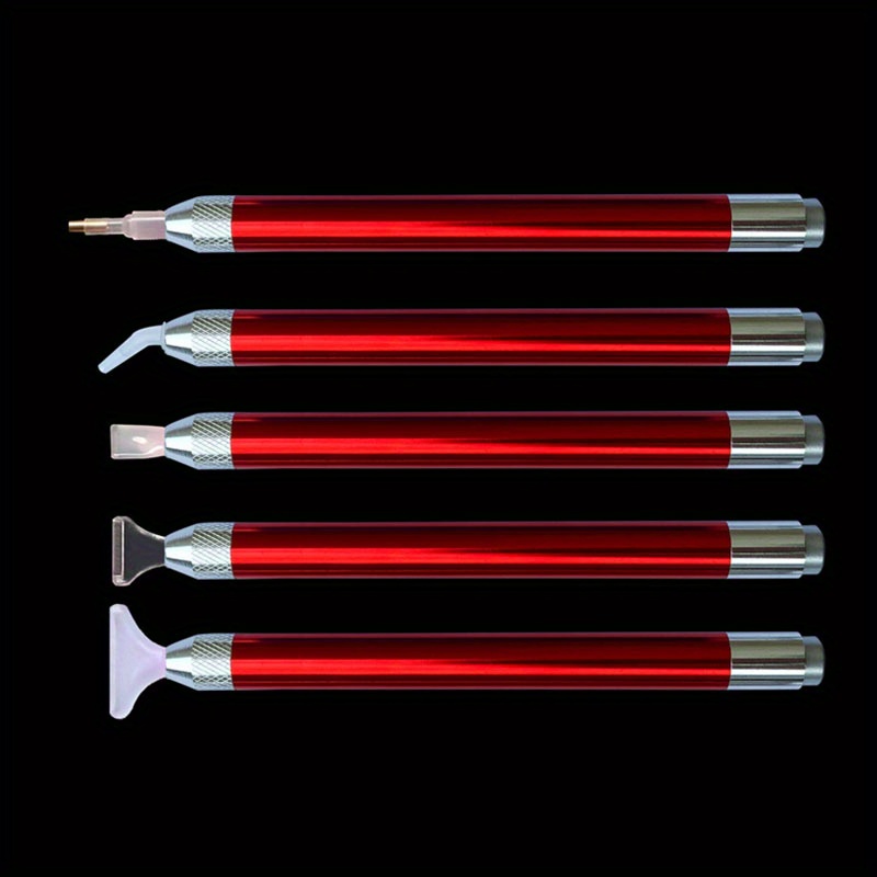 Benote Diamond Painting Pen Accessories, 5D Diamond Painting Tool Kits with  LED Drill Pen Light Tray Kits Diamond Painting Pen for Art DIY Craft