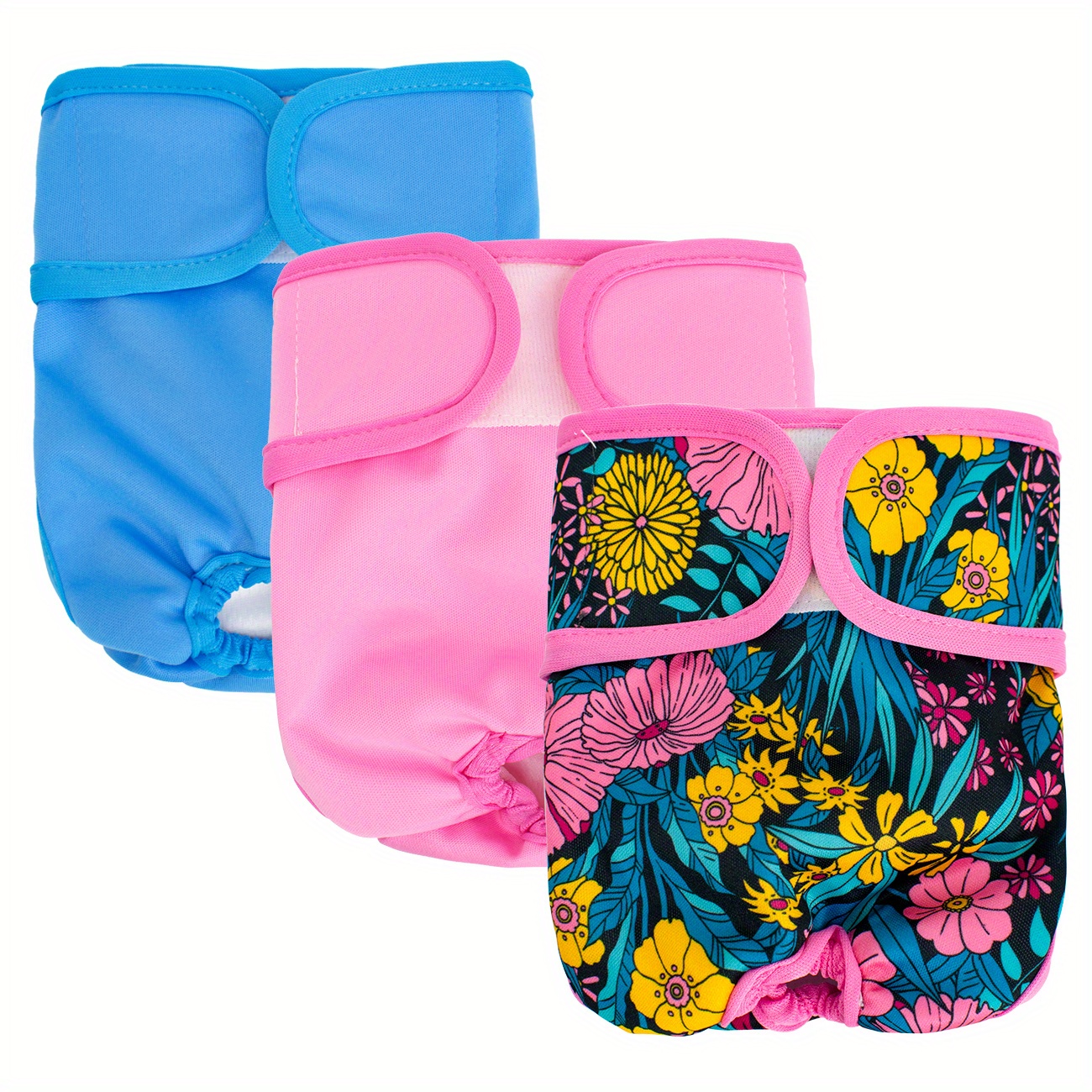 Reusable Dog Diapers Super Absorbent Sanitary Panties For Temu