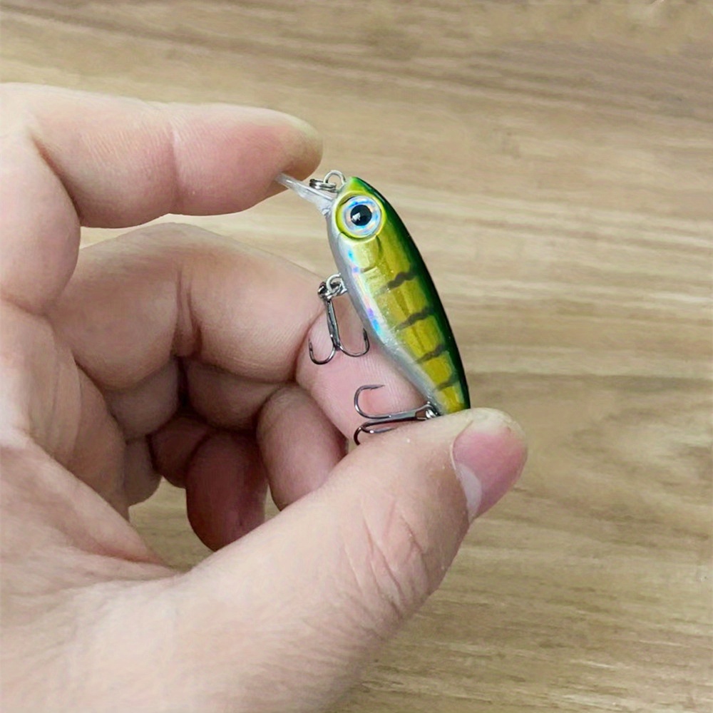Mini Minnow Fishing Lures Wobblers Artificial Plastic Hard - Temu Canada