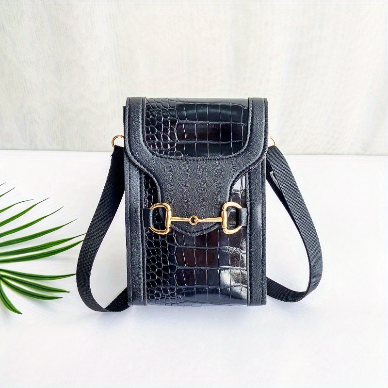 1pc Black & White Plaid Shoulder Bag With Faux Pearls, High-value Crossbody  Purse With Unique Design Suitable For Women's Daily Use, Dating And As A  Gift