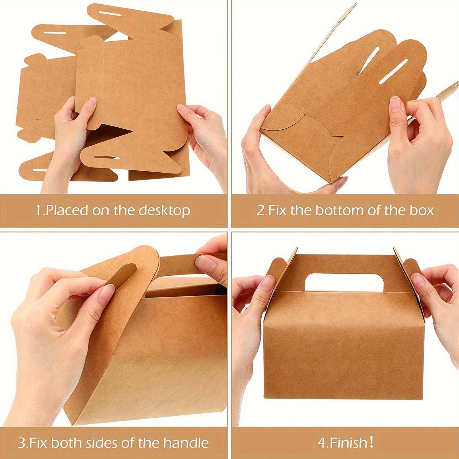 Favor Treat Boxes,bulk Gable Boxes Goodies Box Paper Gift Wrap Box With