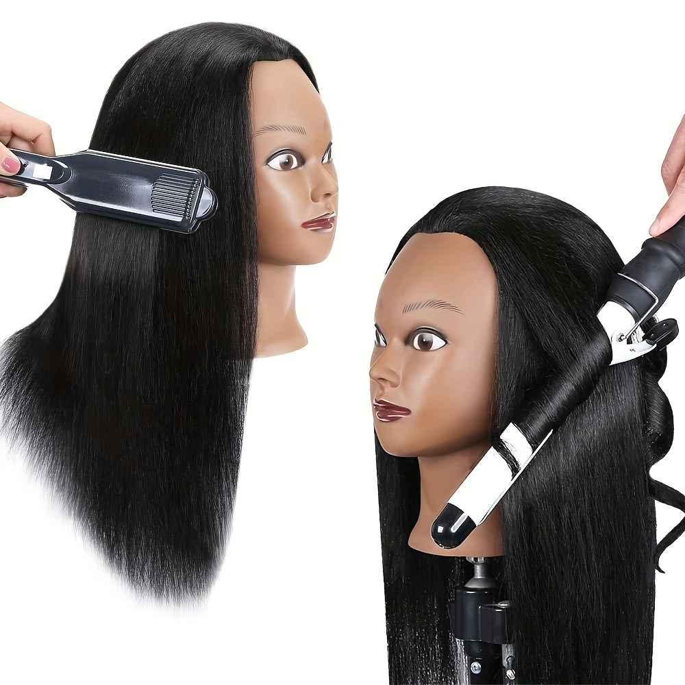 Mannequin Head with Human Hair Manikin Head 16100% Real Hair Mannequin Head  Hairdresser Training Head Cosmetology Manikin Practice Training Head Doll  Head with Free Stand (B16) - Yahoo Shopping