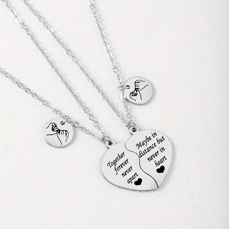 5 Matching Necklacebest Friend Necklace for 5sister Necklace 