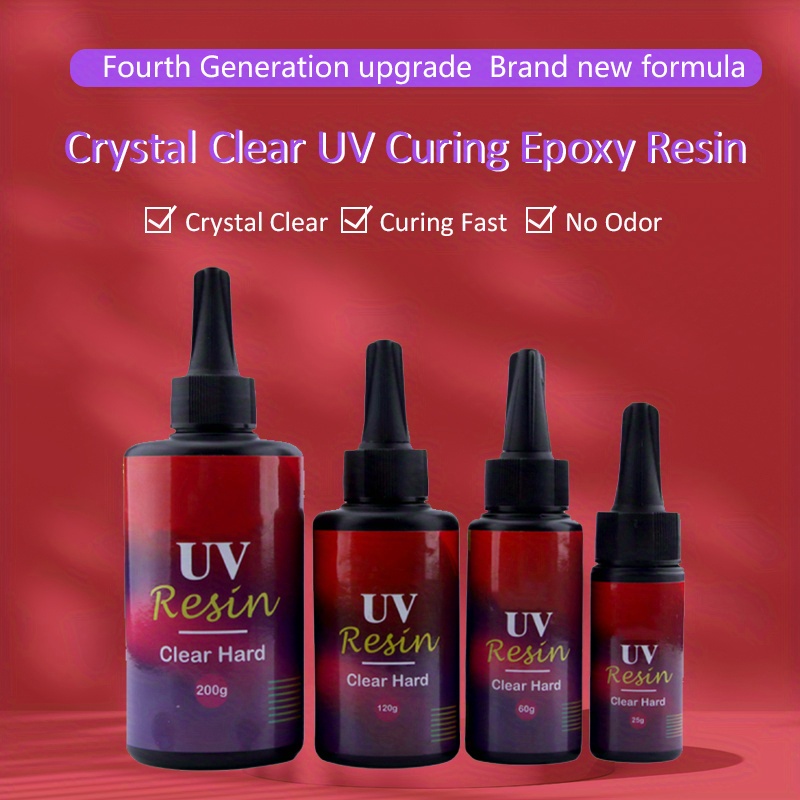 Upgraded Uv Crystal Resin, New Formula Ultraviolet Fast Curing Resin For  Jewelry Making Craft Decoration, Hard Transparent Glue Solar Cure Sunlight  Activated Uv Epoxy Resin - Temu Germany