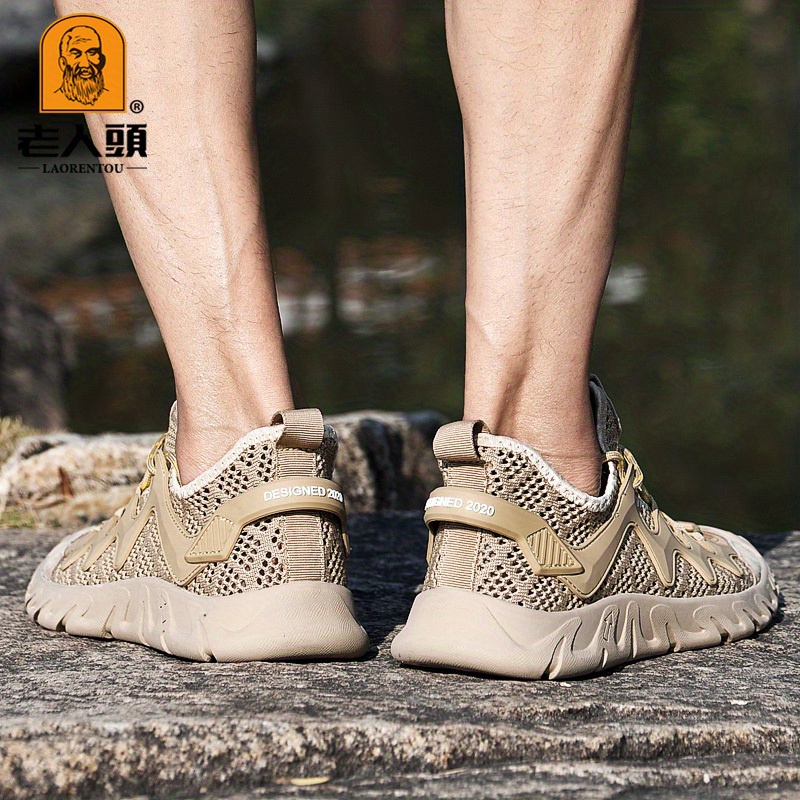 Chaussures De Sport Homme Casual - Cuir Noir Anti-Dérapant - Pour Randonnée, Fitness, Ville - Taille 39-48