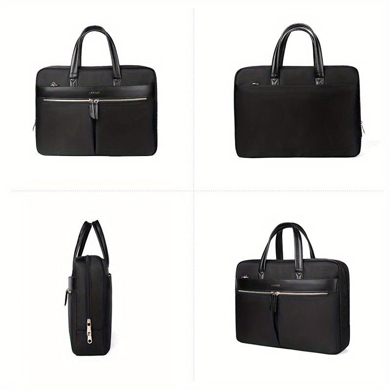 Leacat Fashion Waterproof Business Briefcase Laptop Bag - Temu