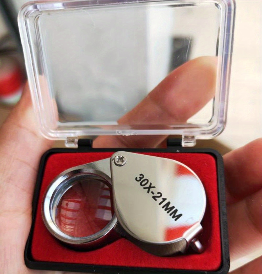 Pocket Jewelry Loupe Jewelers Eye Magnifying Glass Magnifier Temu Australia