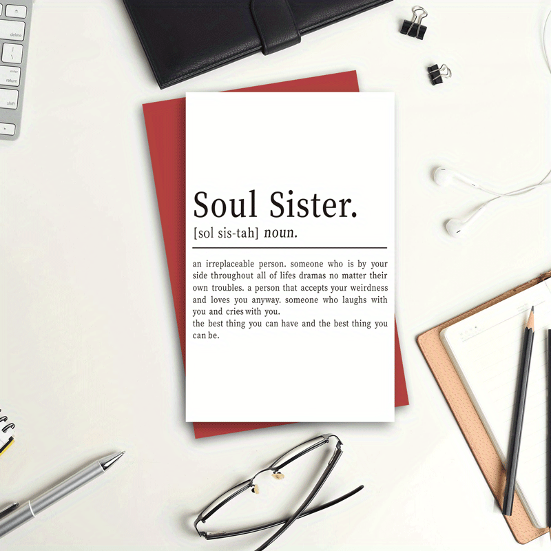 A Heartfelt Birthday Card for Your Soul Sister - Show Your Bestie How Much  You Care!