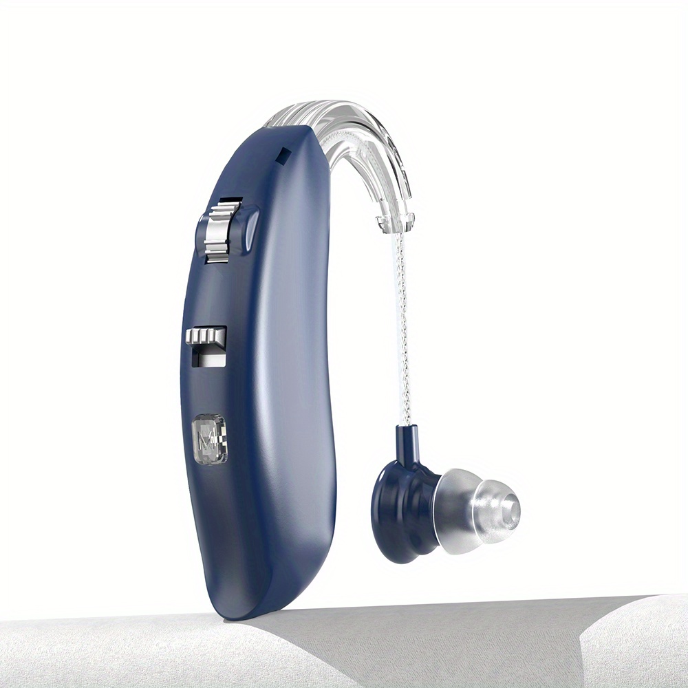 Amplificador auditivo, amplificador auditivo recargable Dispositivo de  audífono para personas mayores Amplificador auditivo recargable Rendimiento  finamente sintonizado