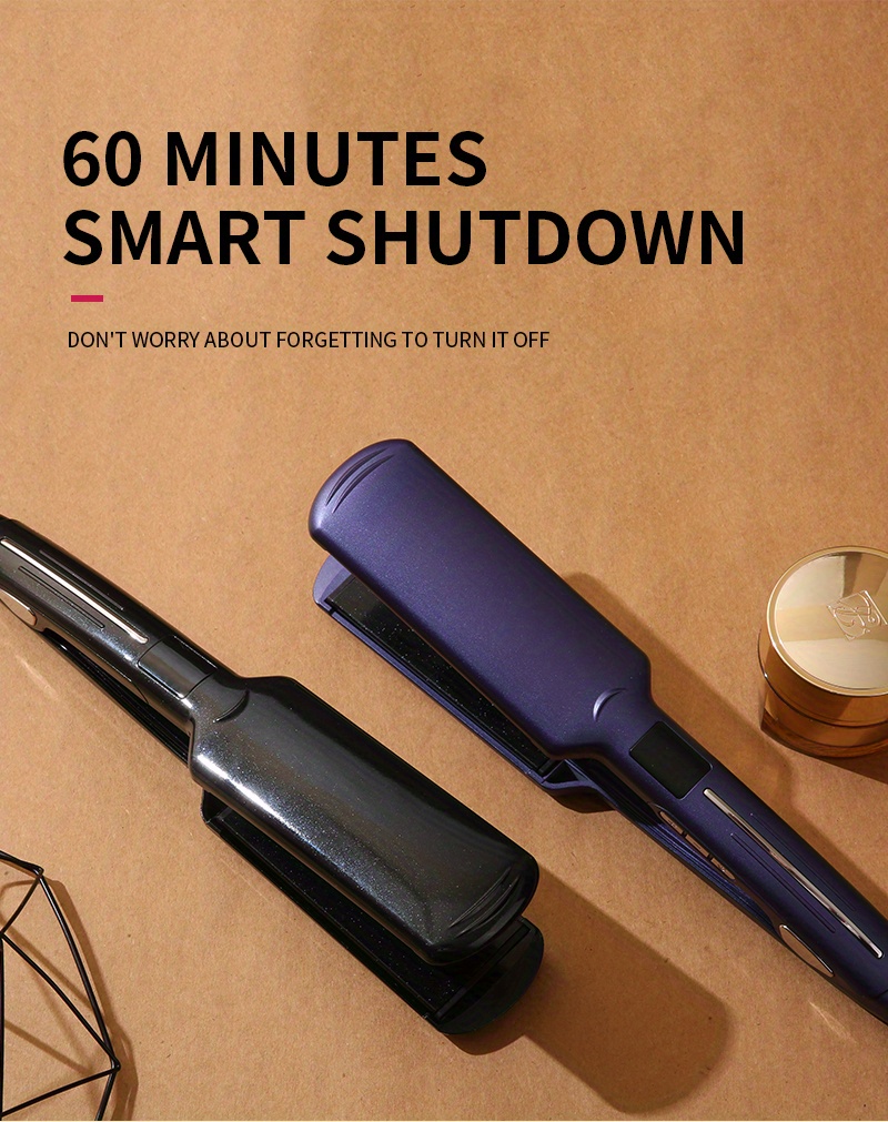 2in1 Hair Straightener Flat Iron Automatic Crimping Hair Iron Auto