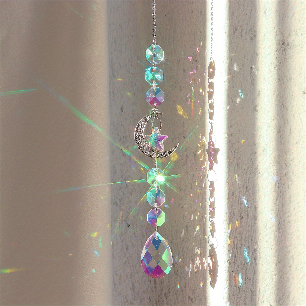 Crystal Suncatcher for Window Sold Individually Custom Color -  Sweden