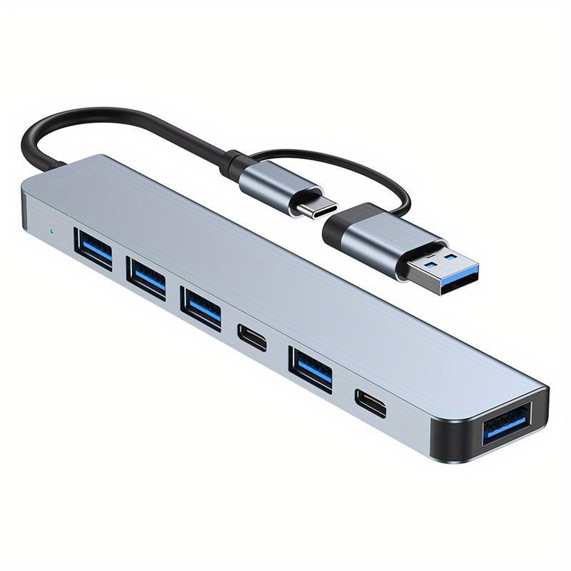 Adaptateur USB Multiports Hub USB C 5 En 1 Pour Macbook Pro Type C
