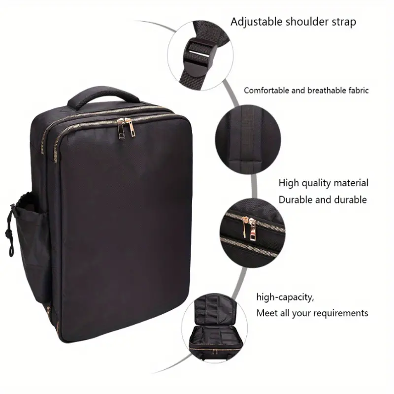 barber bags hair stylist hairdressing tool storage bag waterproof large capacity storage backpack travel shoulders bag details 2