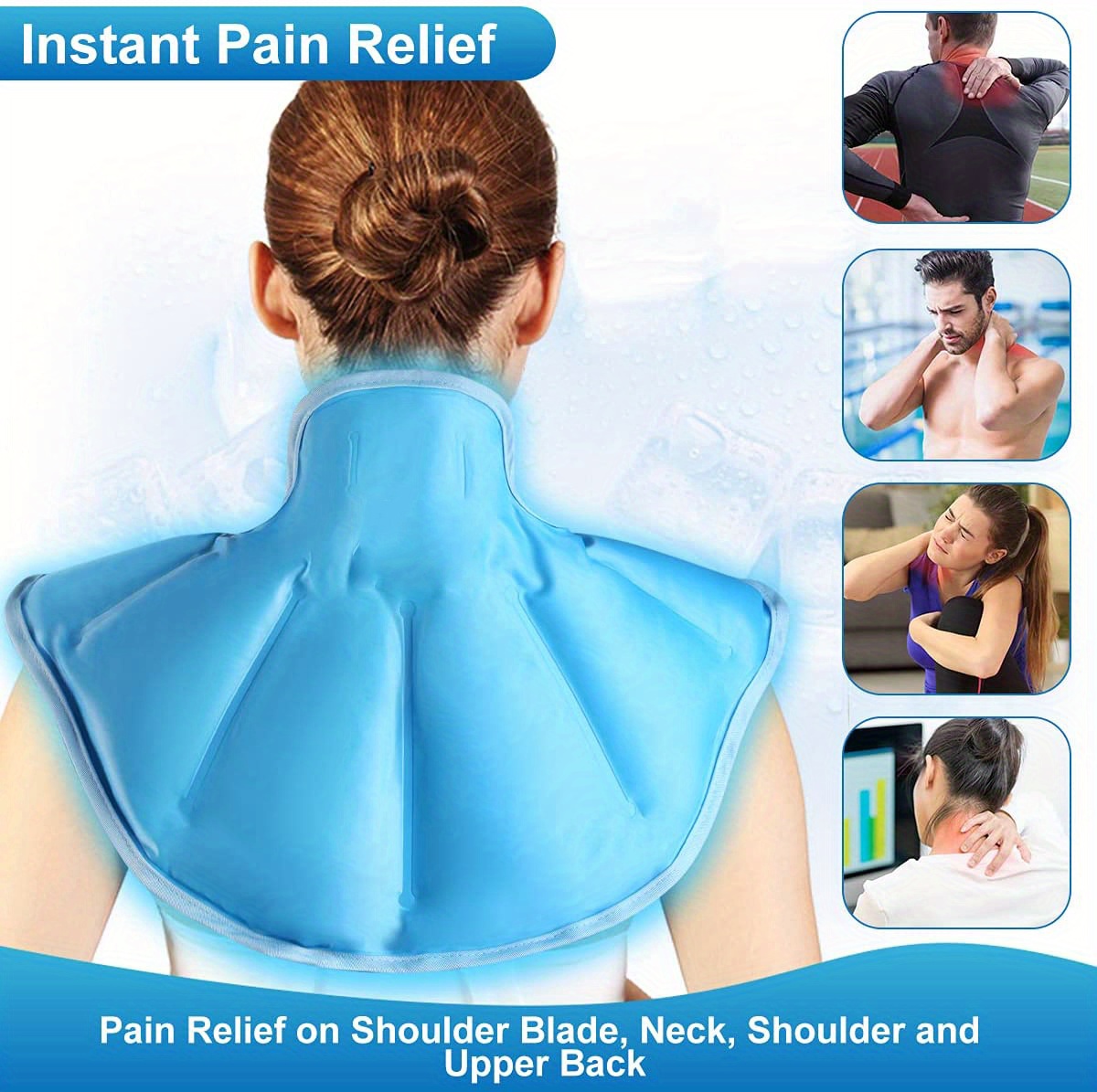 Instant Relief For Upper Back Pain, Neck Pain, and Shoulder Pain