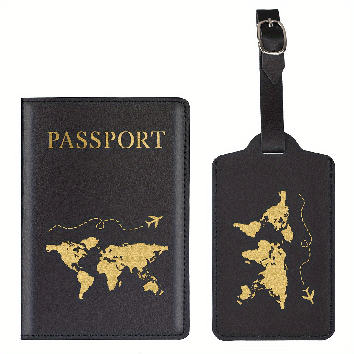 New Passport Covers And Luggage Tags Passport Holder Travel Suitcase Tag -  Temu Israel